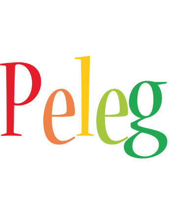 Peleg birthday logo