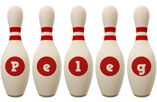 Peleg bowling-pin logo