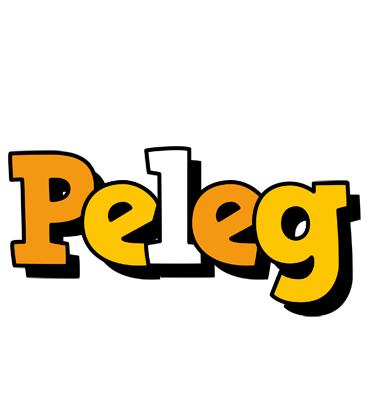 Peleg cartoon logo