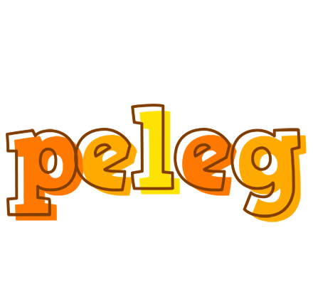 Peleg desert logo