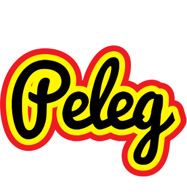Peleg flaming logo