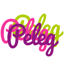 Peleg flowers logo