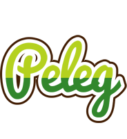 Peleg golfing logo