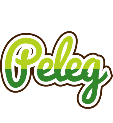 Peleg golfing logo