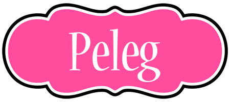 Peleg invitation logo