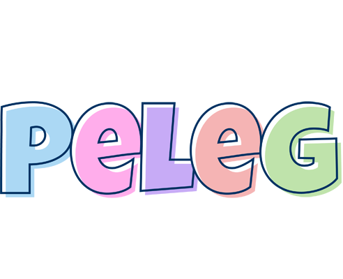 Peleg pastel logo