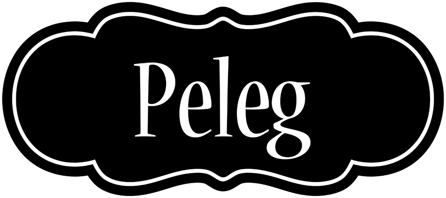Peleg welcome logo