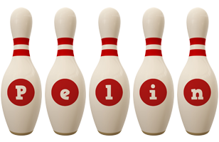 Pelin bowling-pin logo