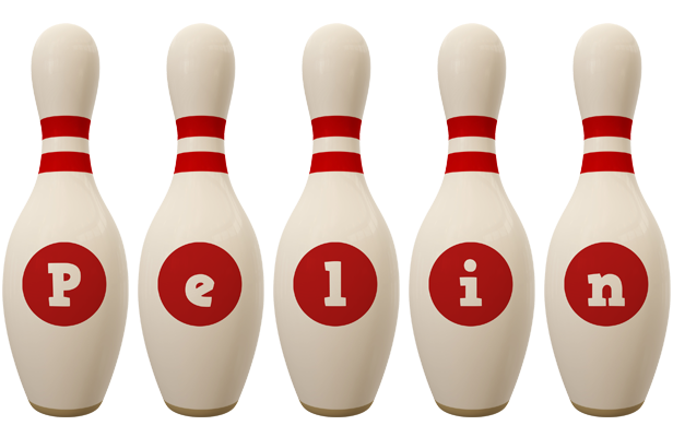 Pelin bowling-pin logo