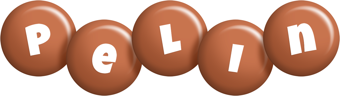 Pelin candy-brown logo