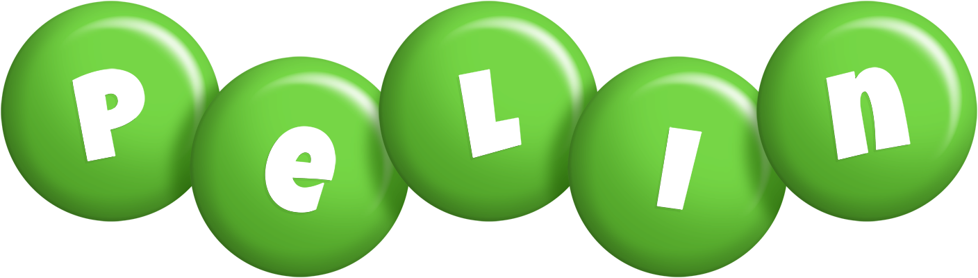 Pelin candy-green logo