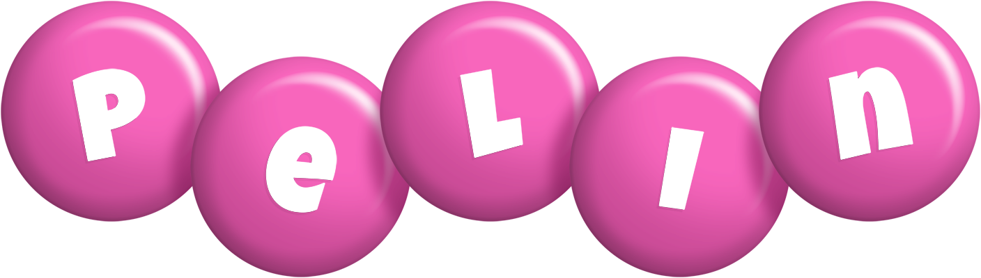 Pelin candy-pink logo