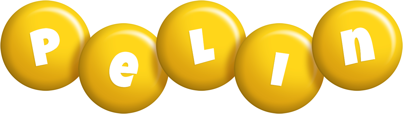 Pelin candy-yellow logo