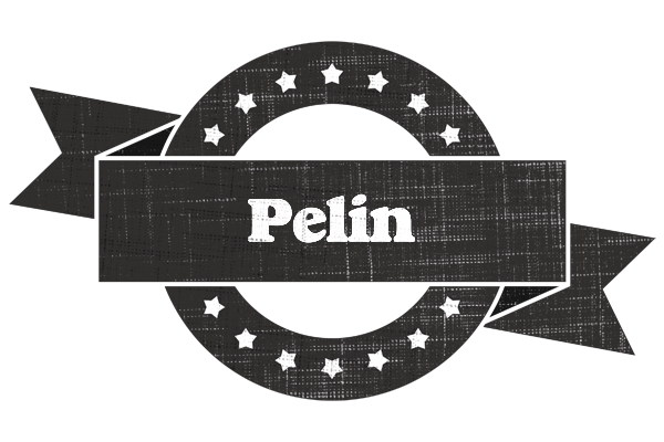 Pelin grunge logo
