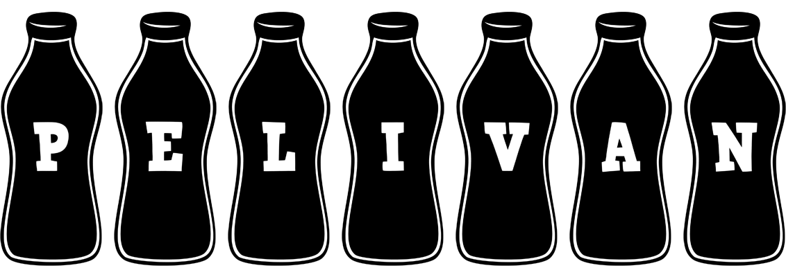 Pelivan bottle logo