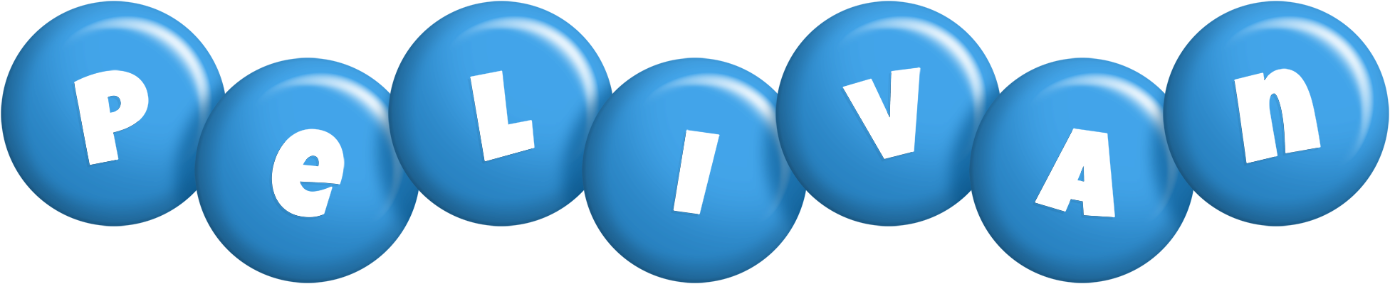 Pelivan candy-blue logo