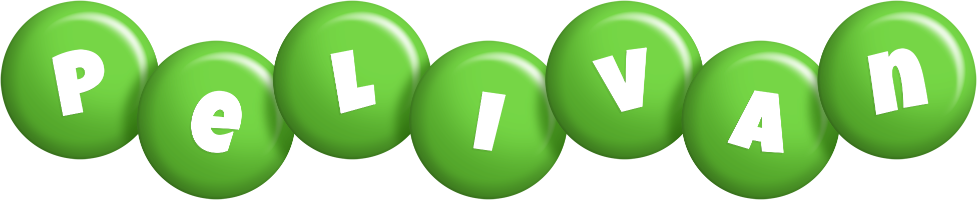 Pelivan candy-green logo