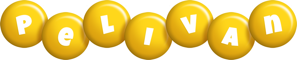 Pelivan candy-yellow logo