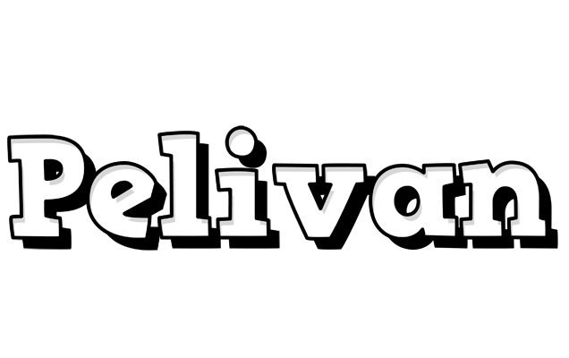 Pelivan snowing logo
