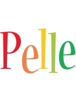 Pelle birthday logo