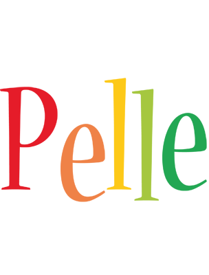Pelle birthday logo