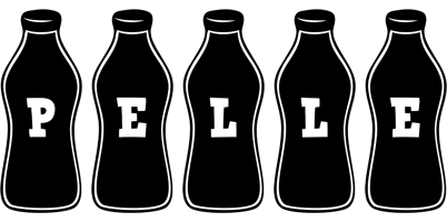 Pelle bottle logo