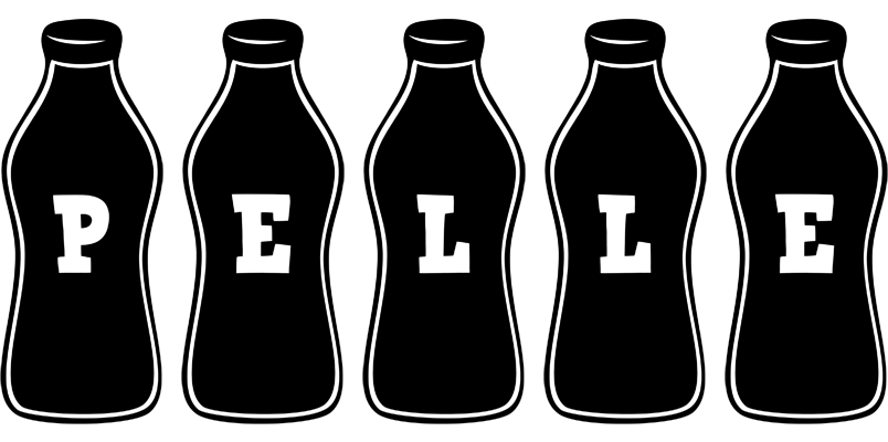 Pelle bottle logo