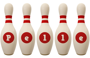 Pelle bowling-pin logo