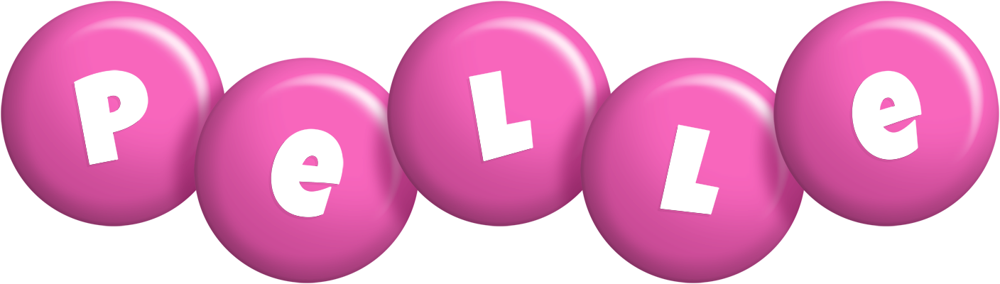 Pelle candy-pink logo