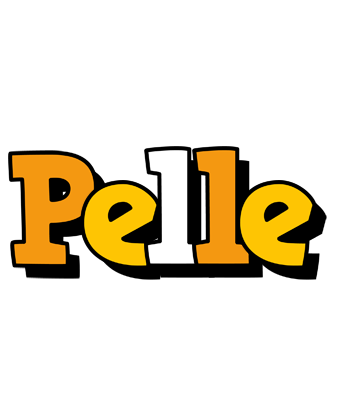 Pelle cartoon logo