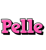 Pelle girlish logo