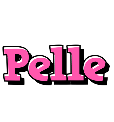 Pelle girlish logo