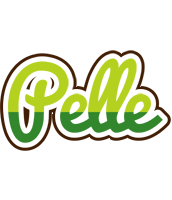 Pelle golfing logo