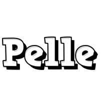 Pelle snowing logo