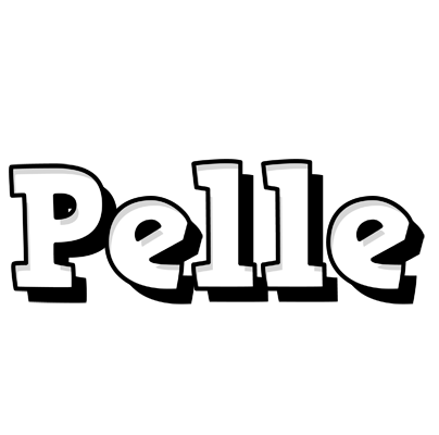 Pelle snowing logo