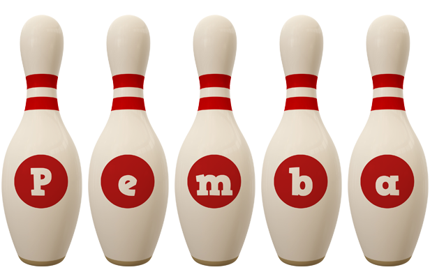 Pemba bowling-pin logo