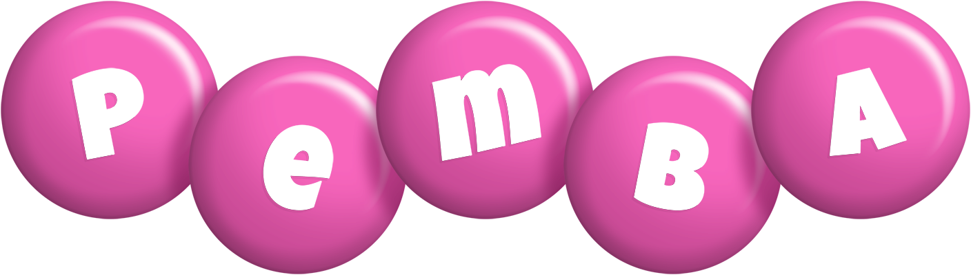 Pemba candy-pink logo