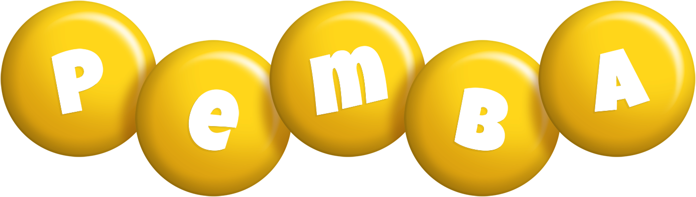 Pemba candy-yellow logo