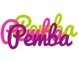 Pemba flowers logo