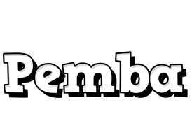 Pemba snowing logo