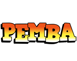 Pemba sunset logo