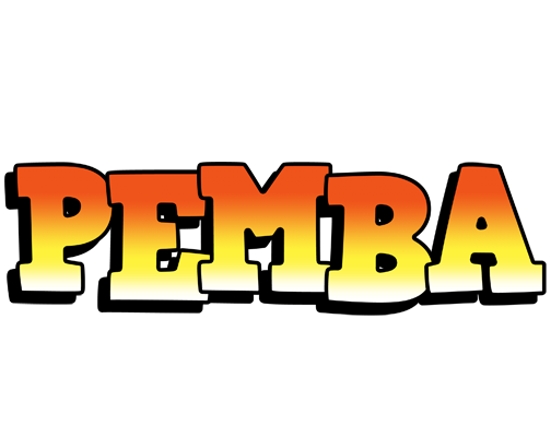 Pemba sunset logo