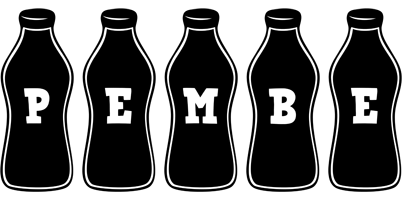 Pembe bottle logo