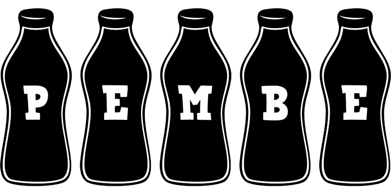 Pembe bottle logo