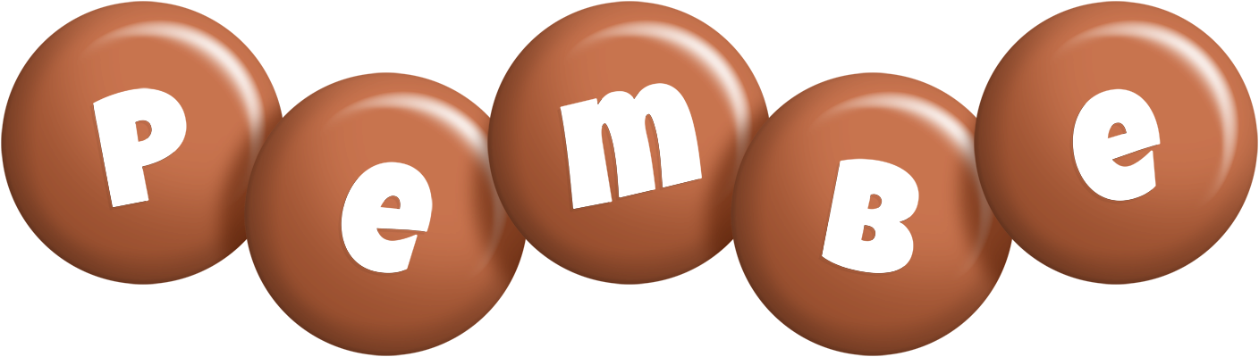 Pembe candy-brown logo