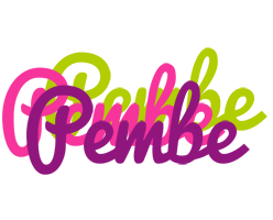 Pembe flowers logo