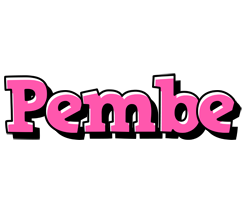 Pembe girlish logo