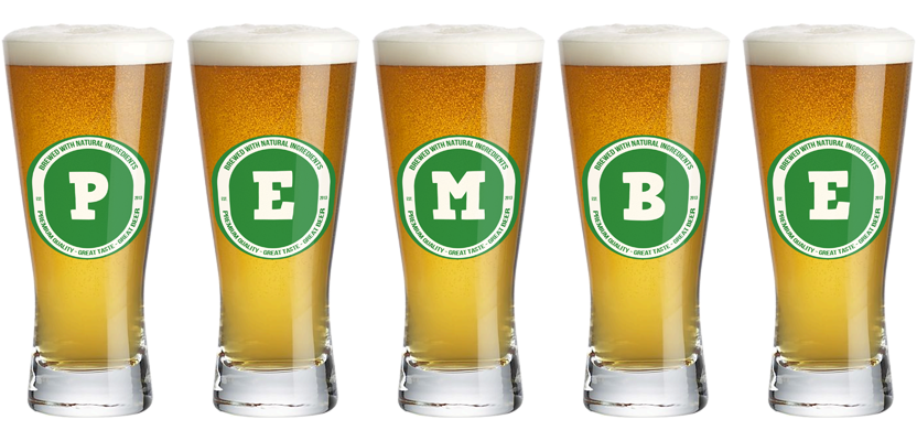 Pembe lager logo