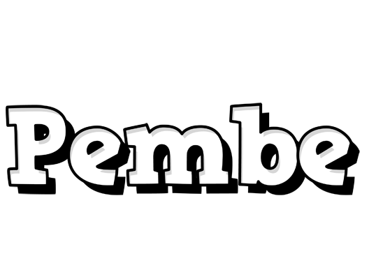 Pembe snowing logo