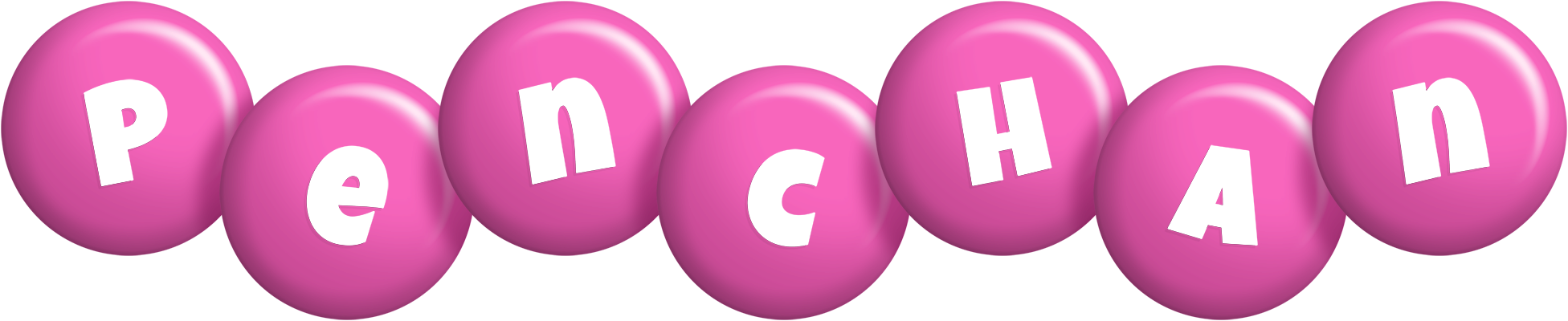Penchan candy-pink logo